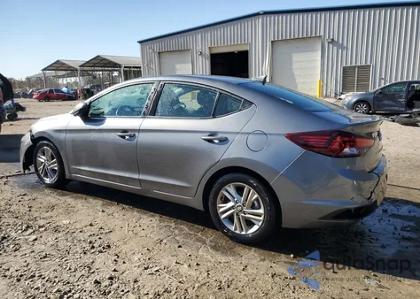 2019 Hyundai Elantra Sel из США, поврежденный, VIN 5NPD84LF2KH480646